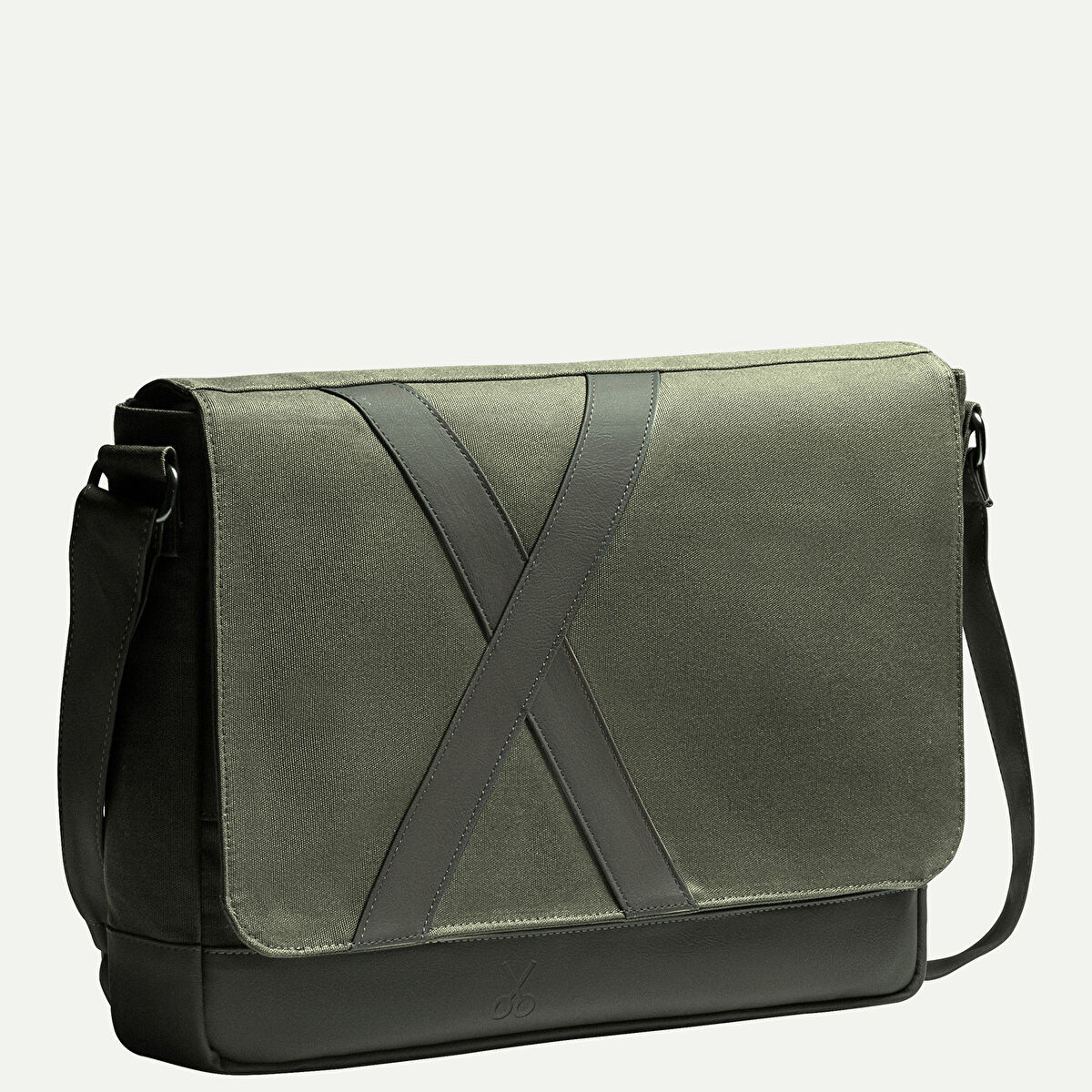 Khaki Unisex Messenger - Horizontal Bag  | KAFT (Nevend - Jungle) - 1