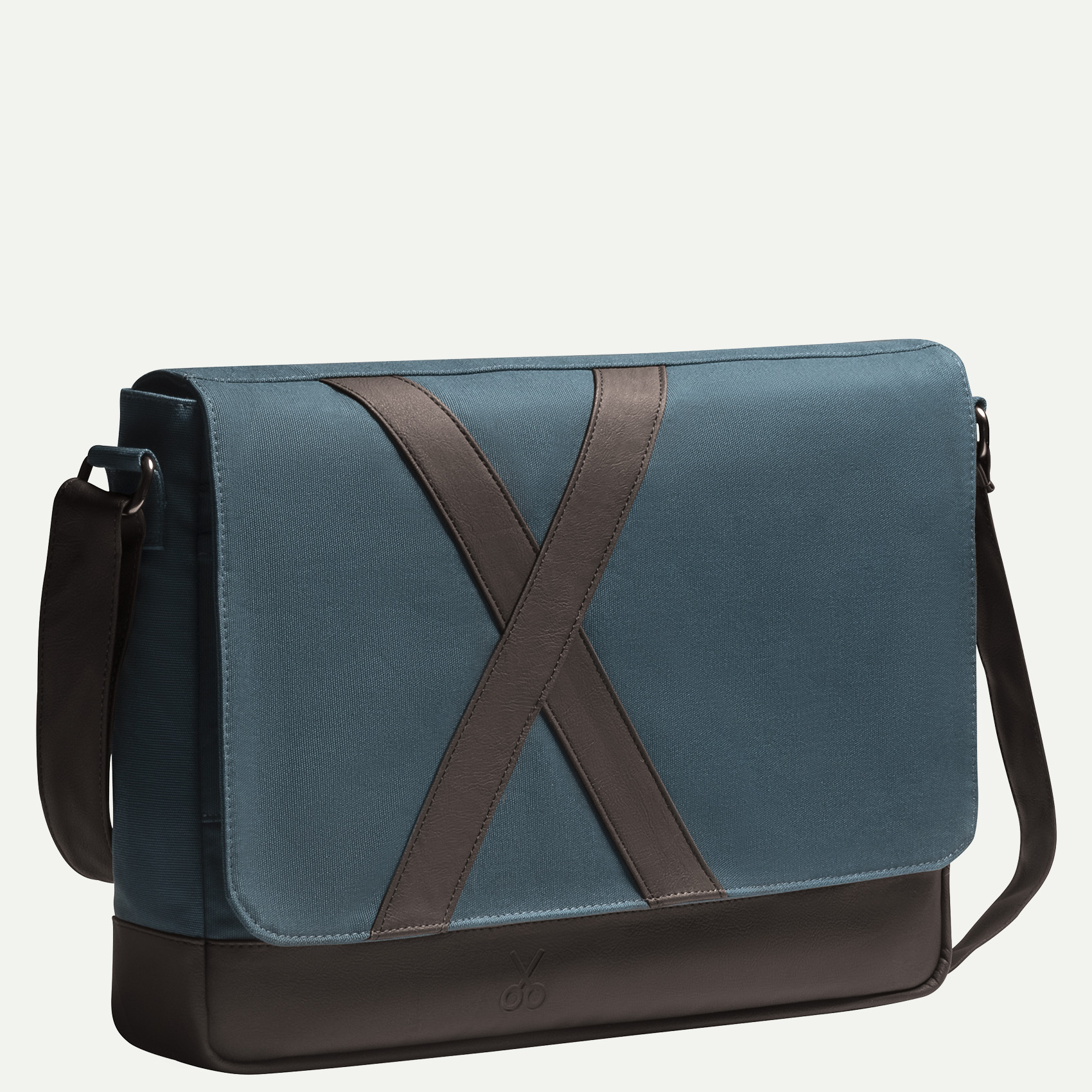 Navy Blue Unisex Messenger - Horizontal Bag | KAFT (Nevend - Ocean)