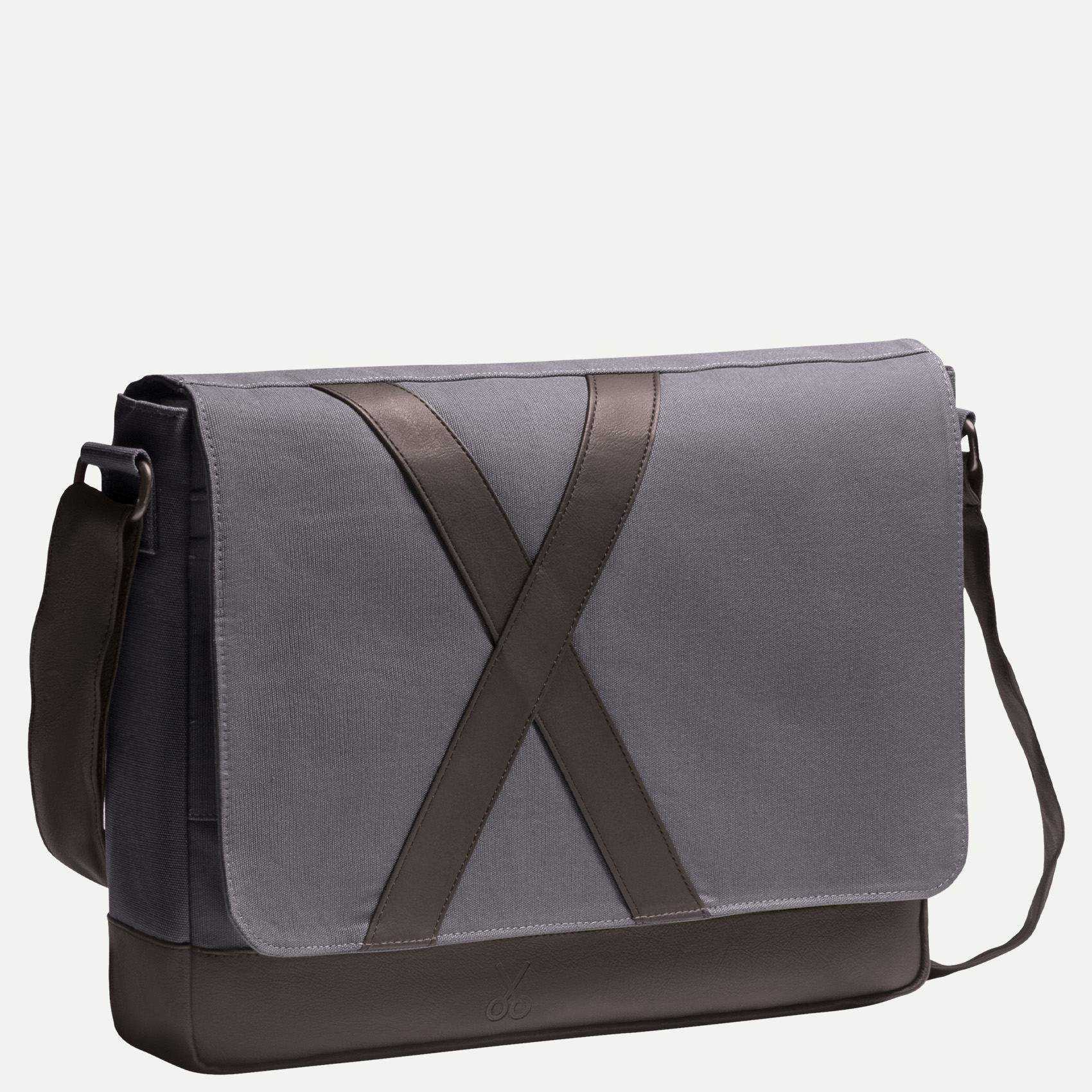 Mor Unisex Postacı - Yatay Çanta | KAFT (Nevend - Plum)