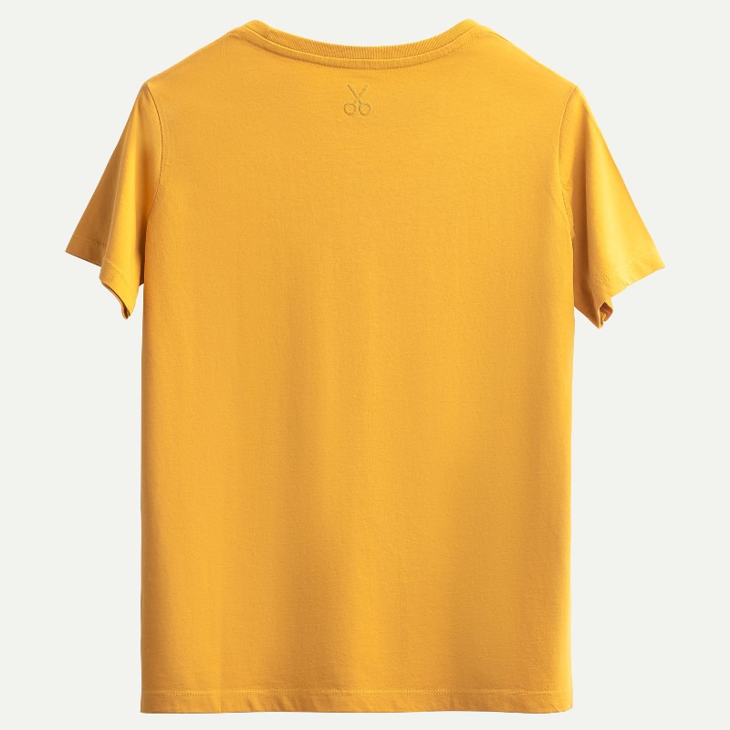 KAFT Sülfür Kadın Regular Basic Tişört Regular - Sulphur - 2