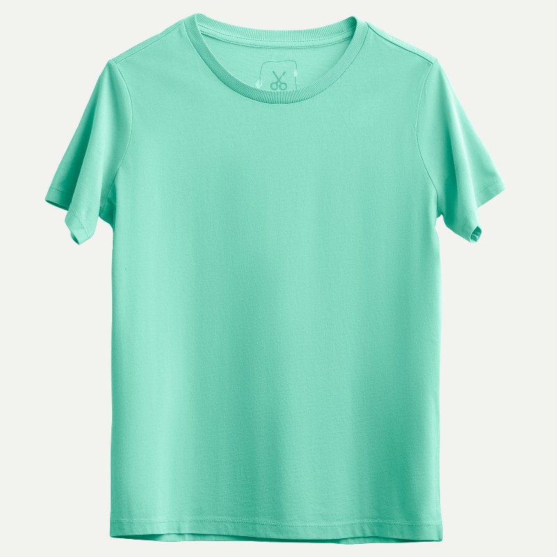 KAFT Turkuaz Kadın Regular Basic Tişört Regular - Turquois - 1