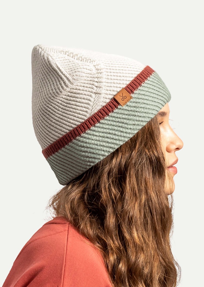 KAFT Kemik Unisex Kontrast Dikişli Bere Bonoca - Bone - 4