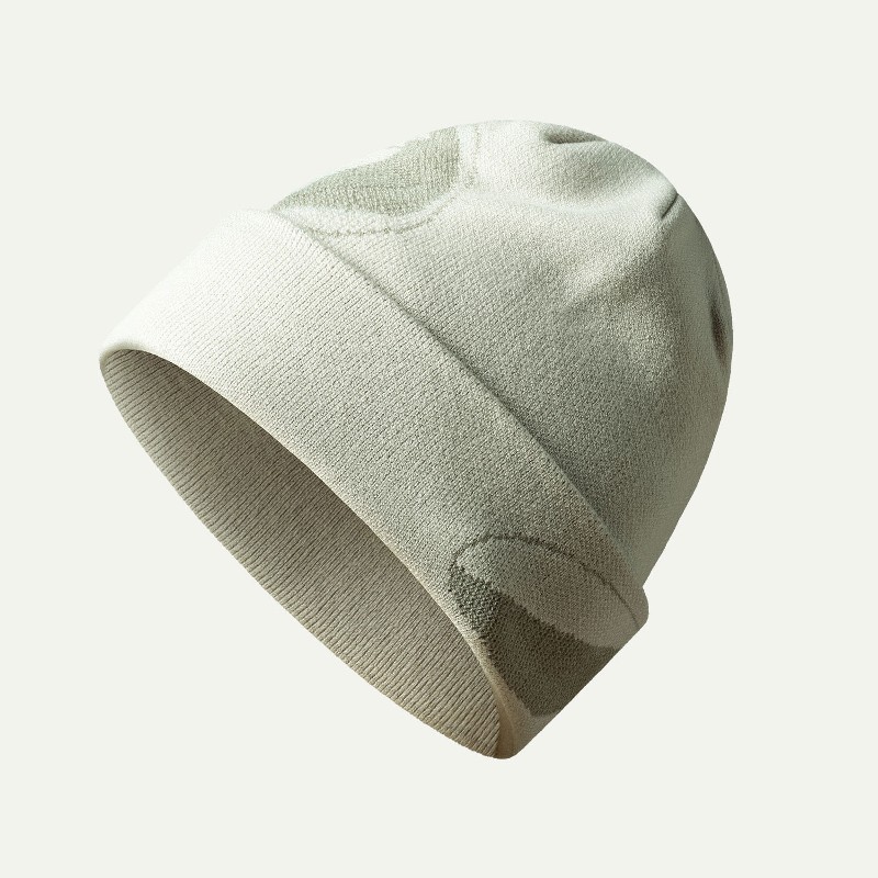 KAFT Bone Unisex Intarsia Beanie Niong - Bone - 2