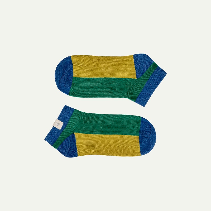 KAFT Orman Gölgesi Unisex Kısa Çorap Joqu - Forest Shade - 1