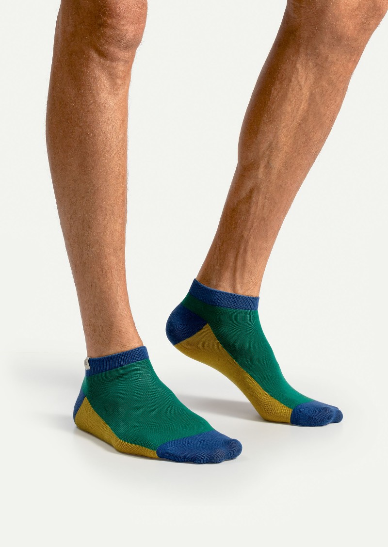 KAFT Orman Gölgesi Unisex Kısa Çorap Joqu - Forest Shade - 2