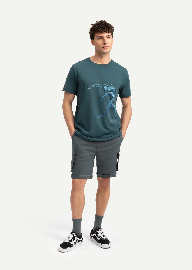 KAFT Ocean Unisex Regular Creative Tshirt Act - 4
