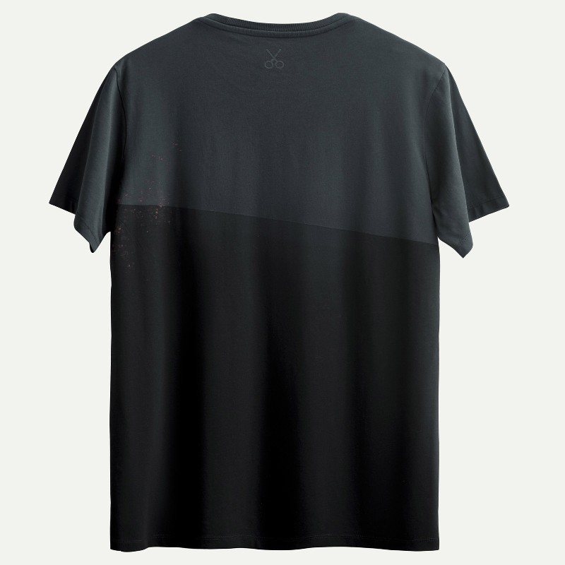 KAFT Kuzgun Unisex Regular Tasarım Tişört Burning Tire - 2