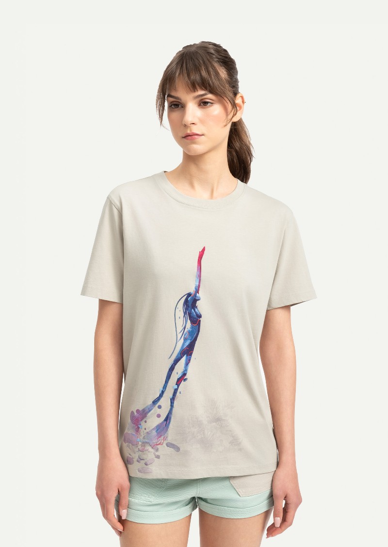 KAFT Bone Unisex Regular Creative Tshirt Flow - 5