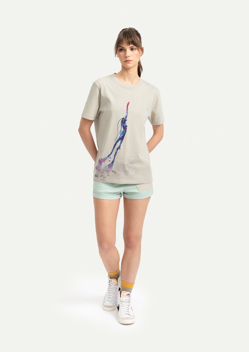 KAFT Bone Unisex Regular Creative Tshirt Flow - 6