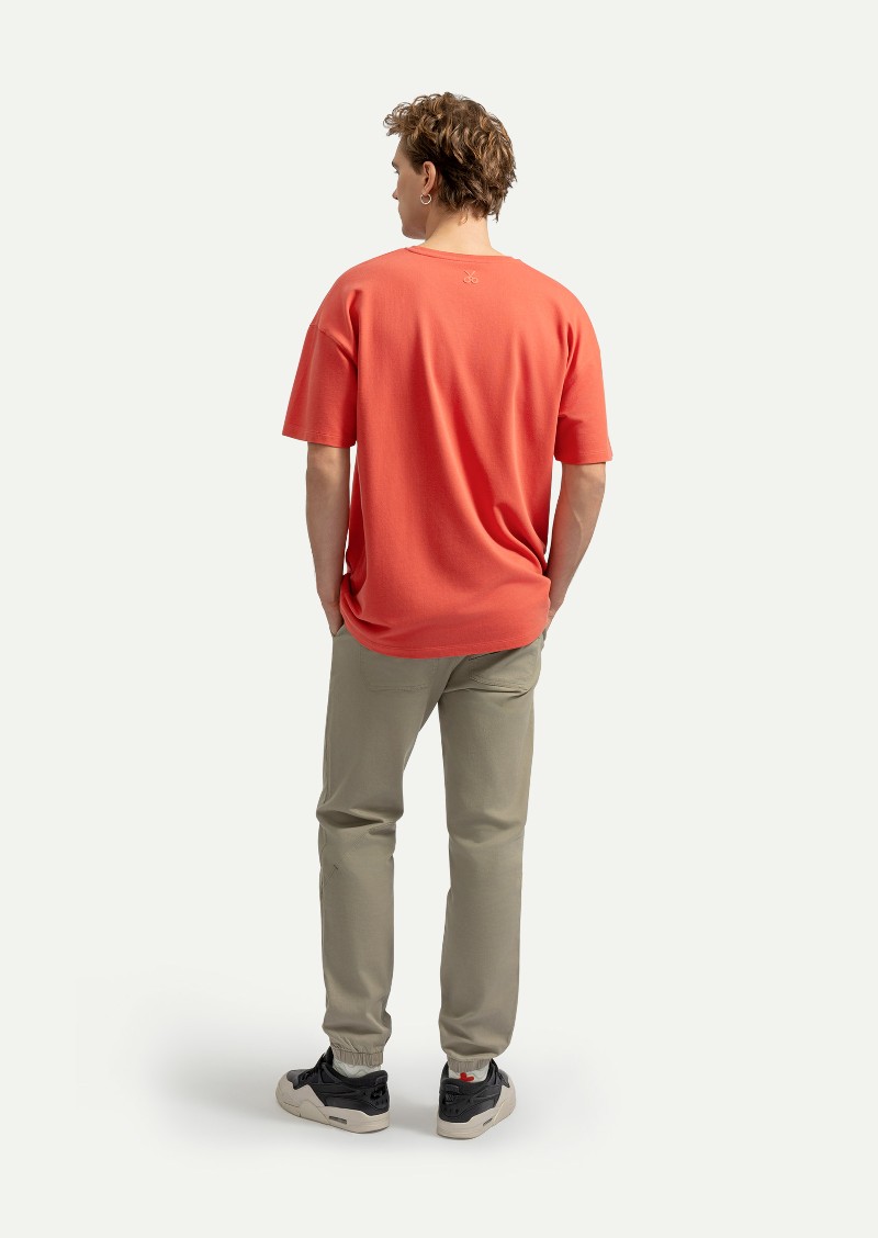 KAFT Mercan Unisex Relax Tasarım Tişört Herl - 5