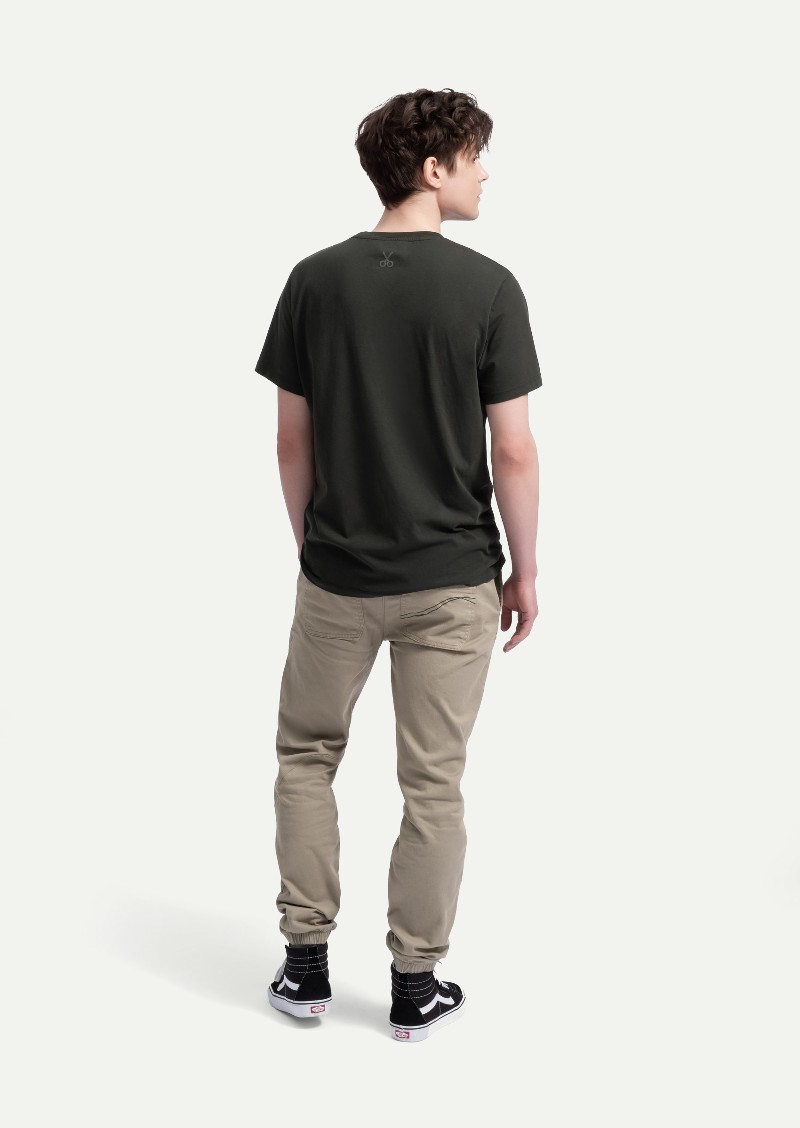 KAFT Asphalt Unisex Regular Creative Tshirt Industry Sunset - 4