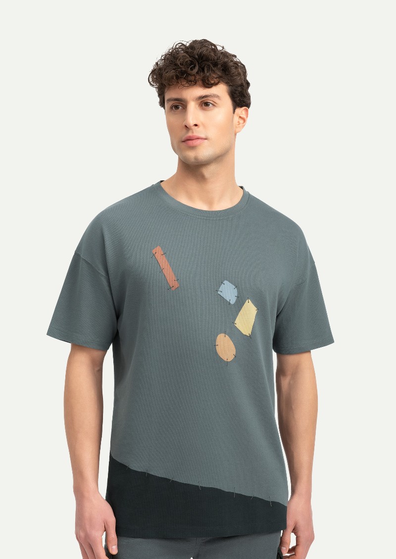 KAFT Storm Unisex Relax Creative Tshirt Lepenca - 3