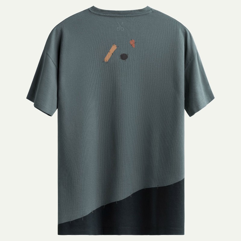 KAFT Storm Unisex Relax Creative Tshirt Lepenca - 2