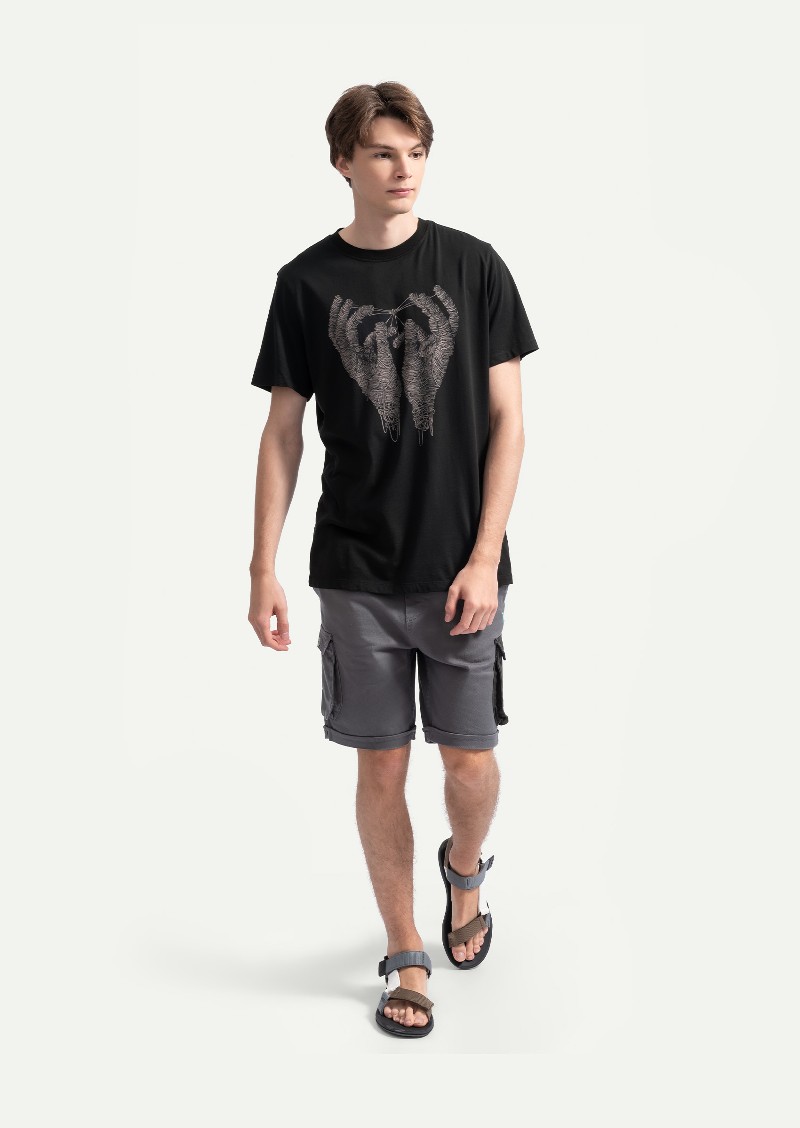 KAFT Tar Unisex Regular Creative Tshirt Mano Unus - 4