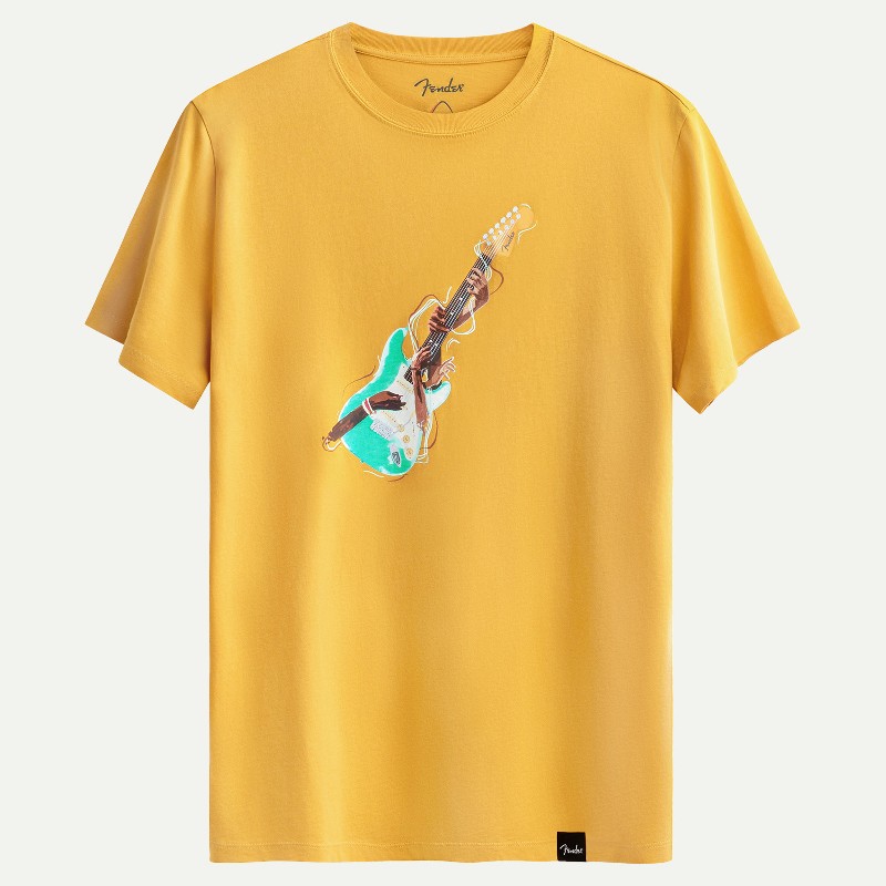 KAFT Sülfür Unisex Regular Tasarım Tişört Riff Hands - 1