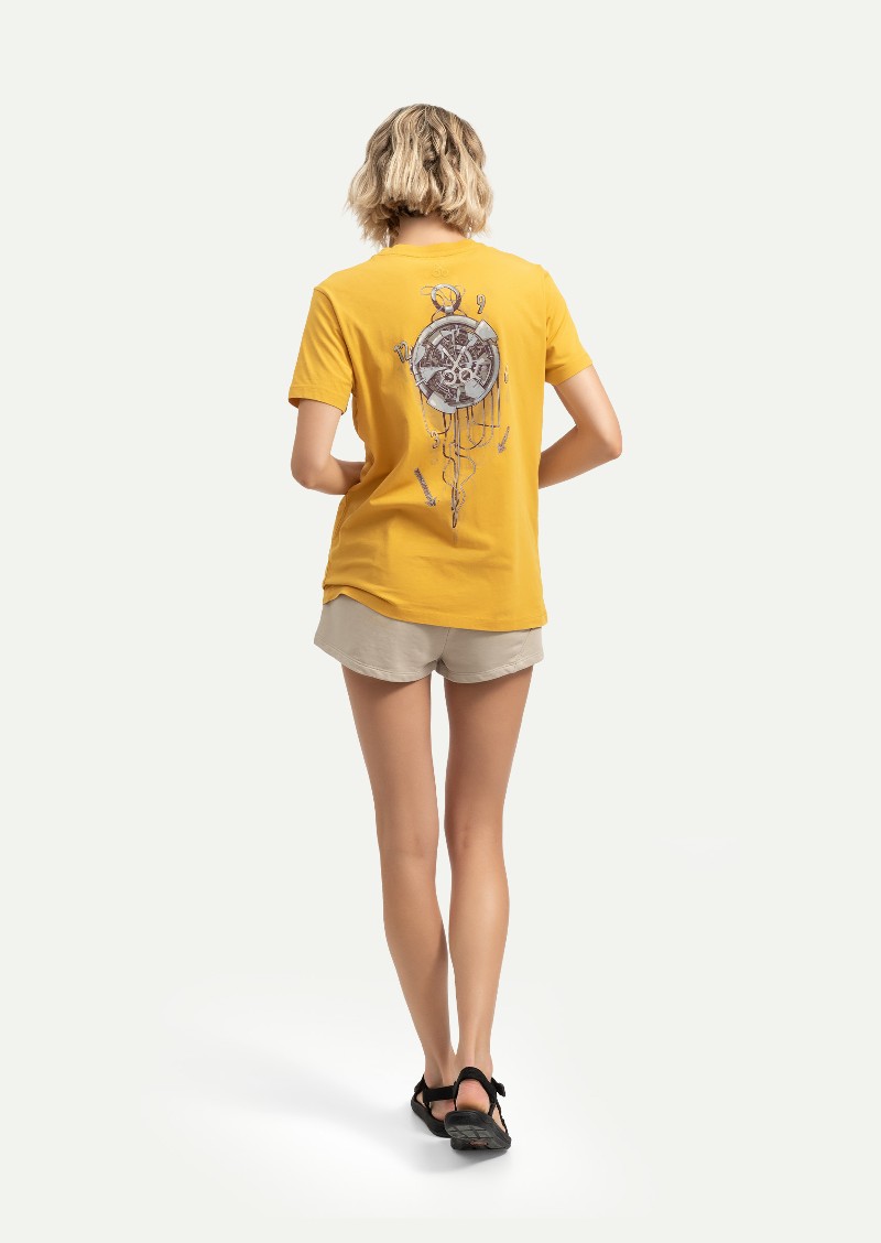 KAFT Sülfür Unisex Regular Tasarım Tişört Time - 7