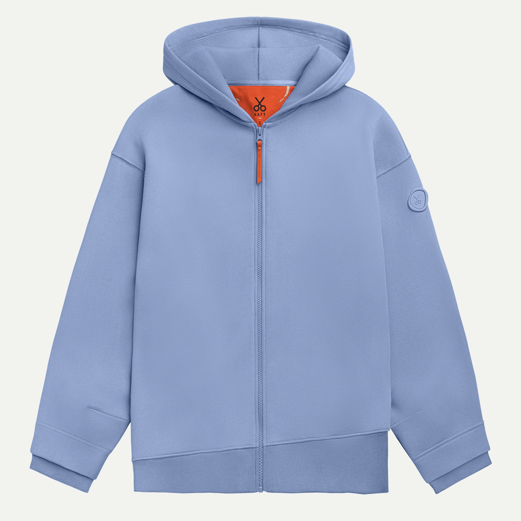 Soft Lila Unisex Fermuarlı Kapşonlu | KAFT (Zipoc - Jellyfish)