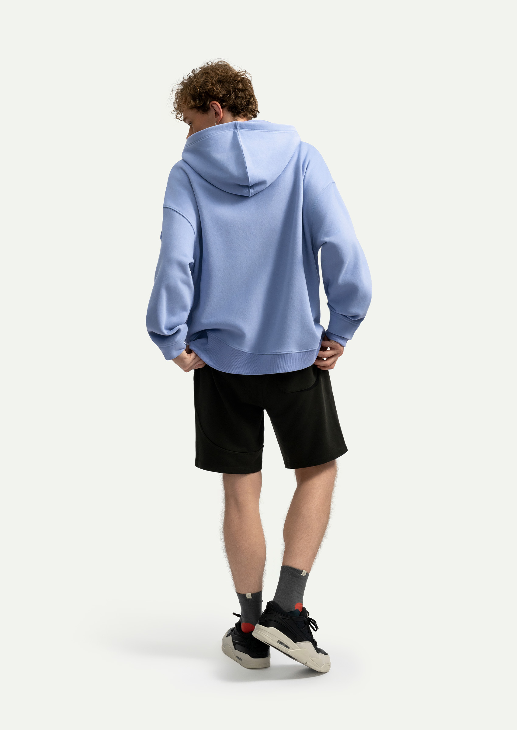 Soft Lila Unisex Fermuarlı Kapşonlu | KAFT (Zipoc - Jellyfish)