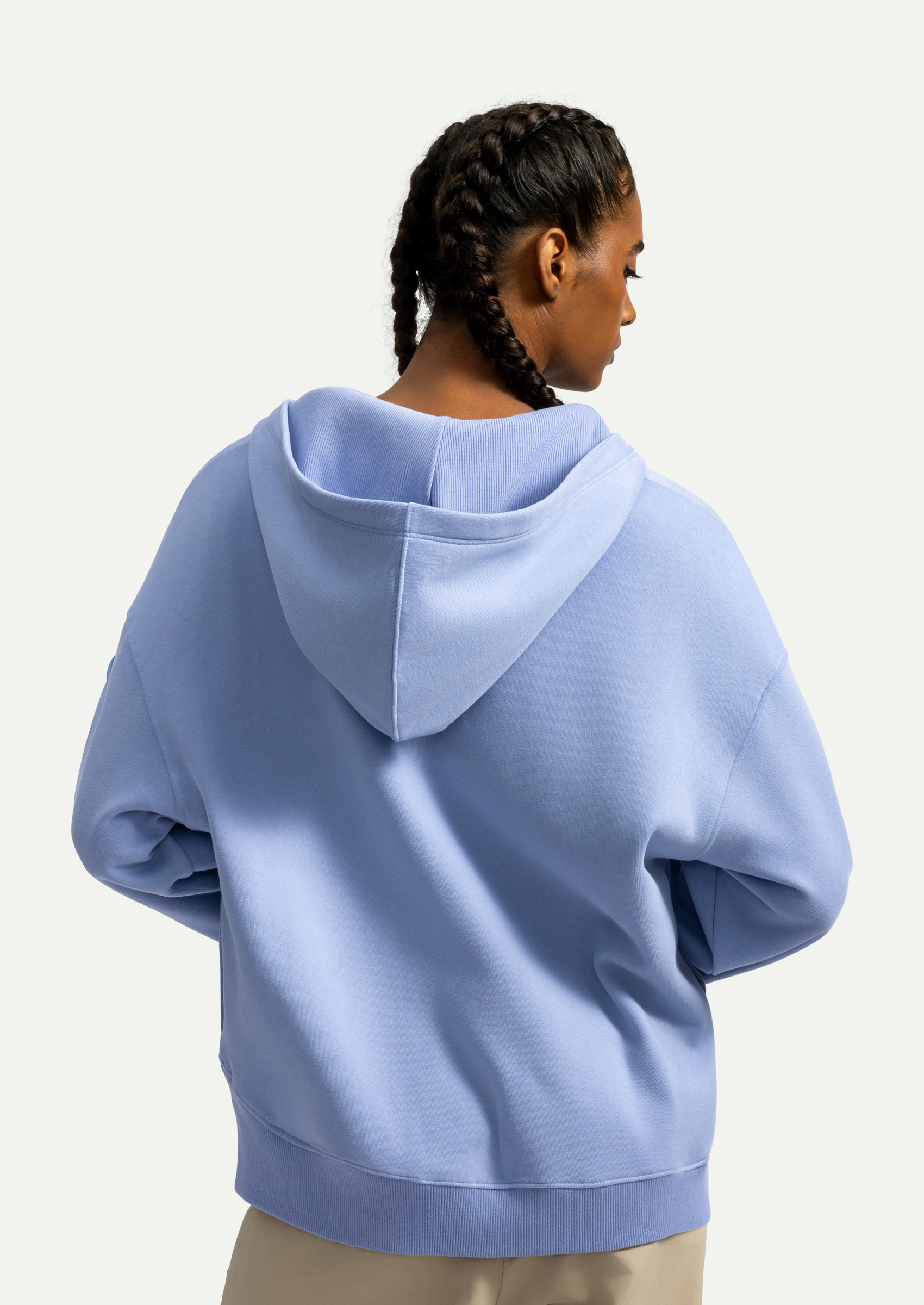Soft Lila Unisex Fermuarlı Kapşonlu | KAFT (Zipoc - Jellyfish)