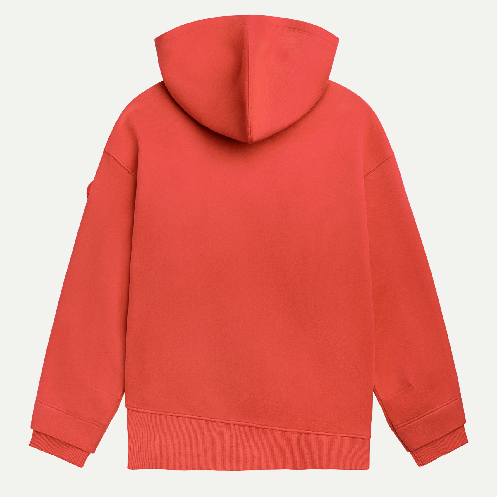 Kırmızı Unisex Fermuarlı Kapşonlu | KAFT (Zipoc - Coral)