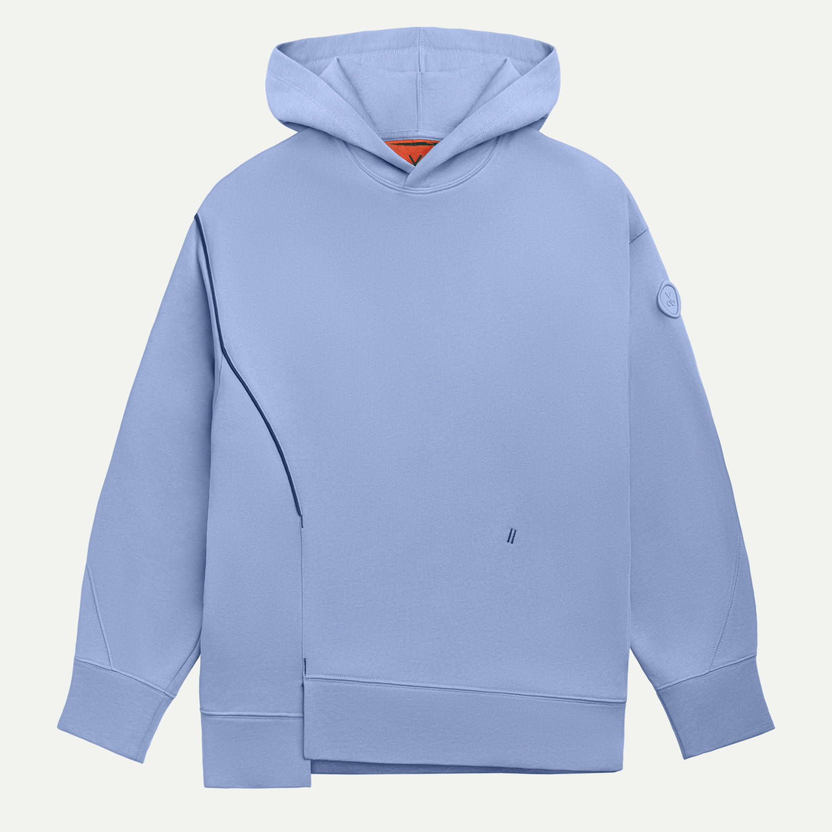 Soft Lila Unisex Basic Relax Kapşonlu | KAFT (Hugraf - Jellyfish)