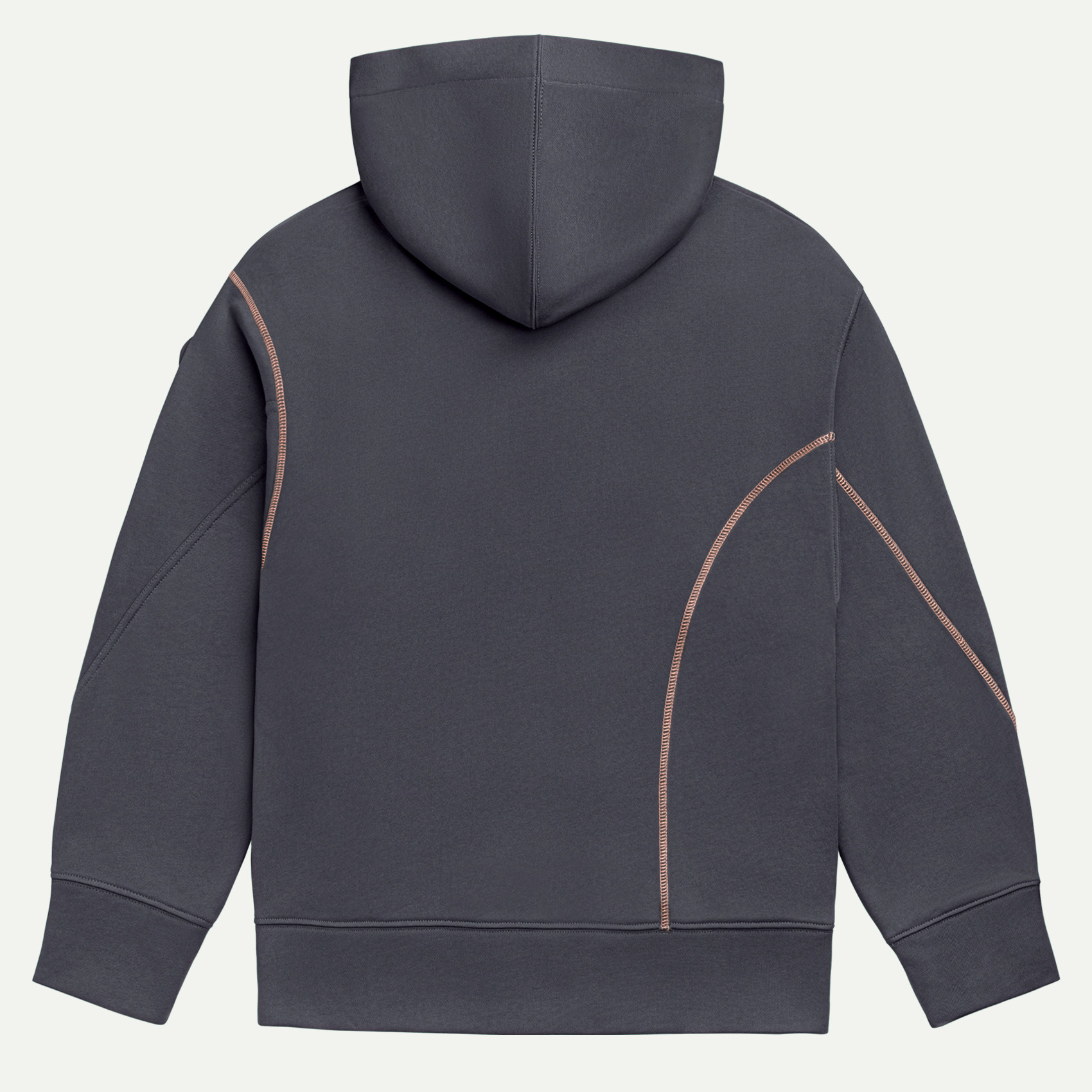 Mor Unisex Fermuarlı Kapşonlu | KAFT (Ziplay - Plum)