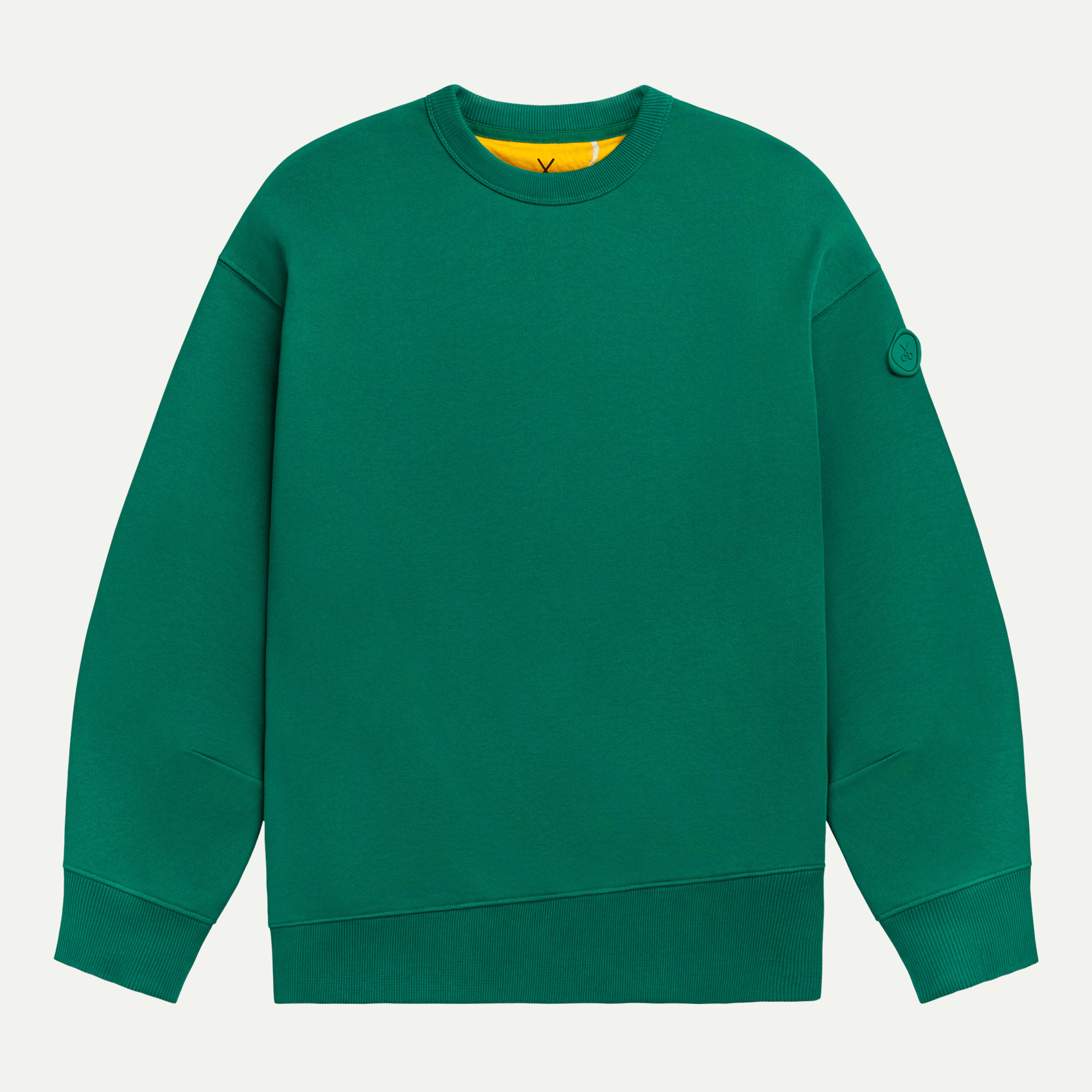 Yeşil Unisex Basic Relax Sweatshirt | KAFT (Ruden - Forest Shade)