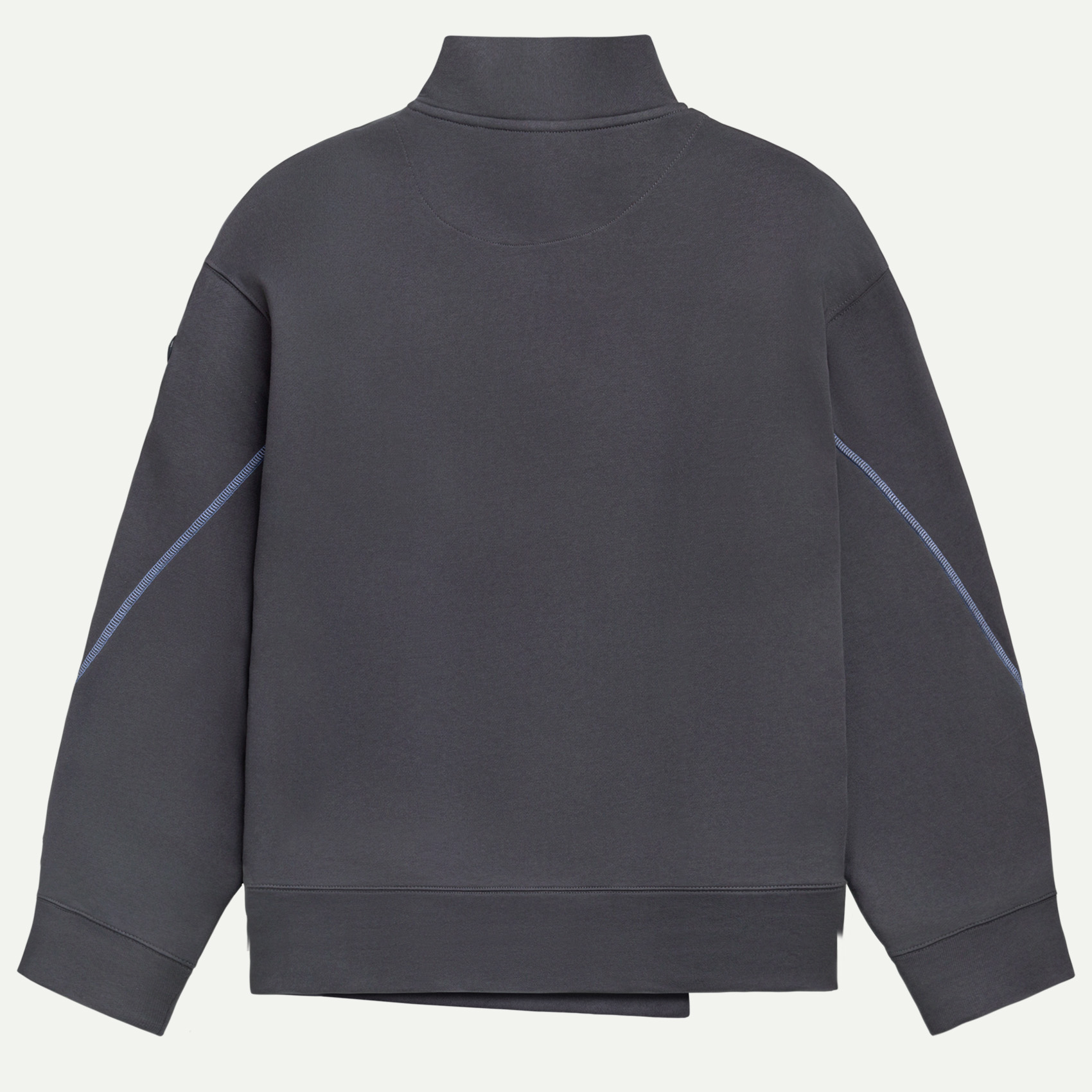 Mor Unisex Yarım Fermuarlı Sweatshirt | KAFT (Ploid - Plum)