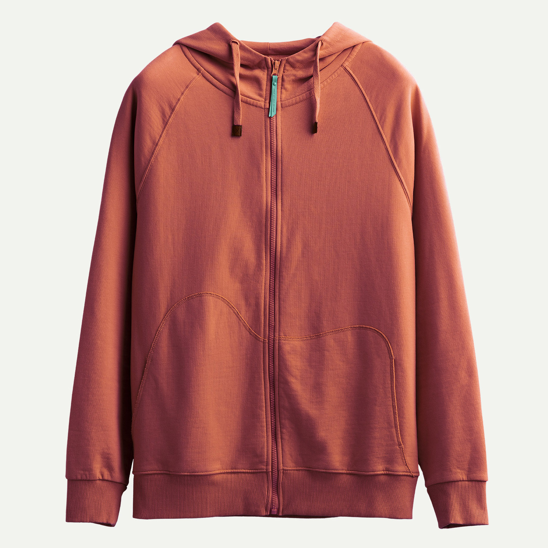 Coral zip clearance up hoodie